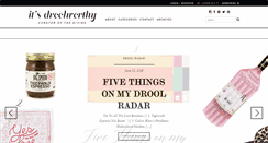 Desktop Screenshot of itsdroolworthy.com